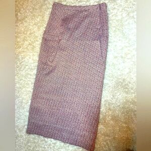 Rabens Saloner Jacquard maxi pencil skirt NWT